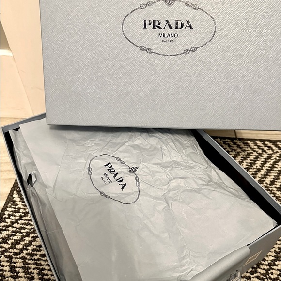 Prada Gold Leather Oxford Platform Loafers - Women's 38 - Picture 3 of 5